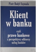 Klient w banku