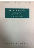 Sonata. For two pianos and percussion