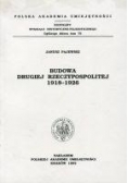 Budowa drugiej Rzeczypospolitej 1918-1926
