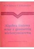 Algebra liniową wraz z geometrią wielowymiarową