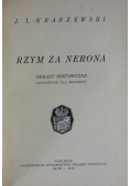 Rzym za Nerona, 1933r.
