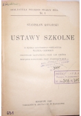 Ustawy Szkolne ,1925r.