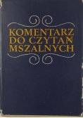 Komentarz do czytań mszalnych, Cykl A.