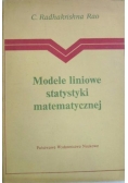 Modele liniowe statystyki matematycznej