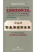 O neurotycznym cenzorze, przebiegłym wydawcy i manipulowanym czytelniku