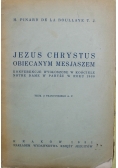 Jezus Chrystus Obiecanym Mesjaszem 1931 r.