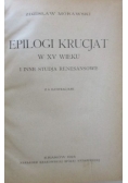 Epilogi krucjat w XV wieku, 1924r.