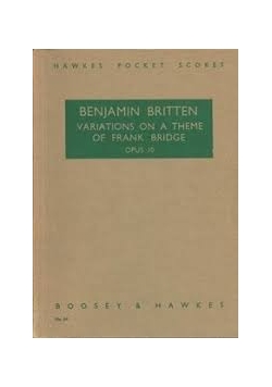 Variations on a theme of Frank Bridge