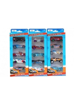 Auto osobowe metalowe 8cm 5el