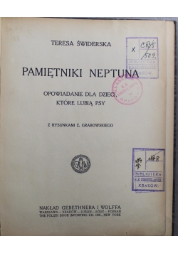 Pamiętniki Neptuna 1921 r.