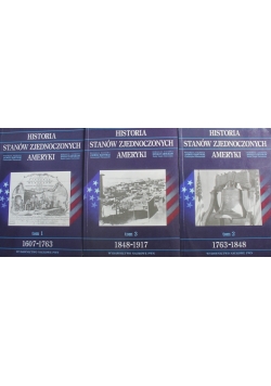 Historia Stanów Zjednoczonych Ameryki 3 tomy