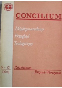 Concilium Międzynarodowy Przegląd Teologiczny 6 do 10