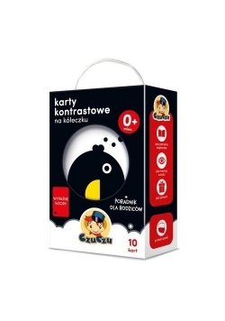 Karty kontrastowe na kółeczku 0+ poradnik, nowe