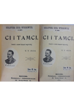 CI i Tamci ,Tom I,II 1899r.