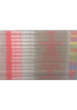 Kultowe komedie PRL - u, 14 płyt DVD