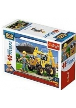 Puzzle 20 miniMaxi ,Bob i maszyny 3 TREFL, nowe
