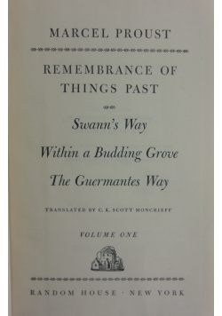 Remembrance of thing past, 1934 r.