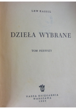 Dzieła wybrane ,1950 r.