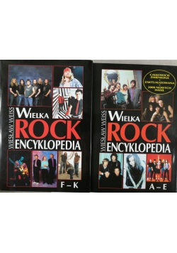 Wielka Rock Encyklopedia.Zestaw 2 książek