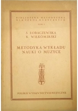 Metodyka wykładu nauki o muzyce, 1946 r.