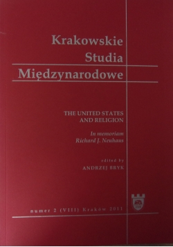 Krakowskie studia międzynarodowe. Nr 2 (VIII)