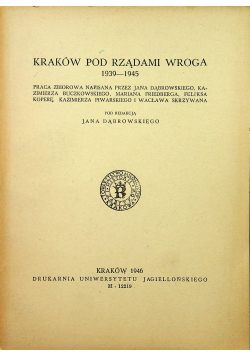 Kraków pod rządami wroga 1946 r.