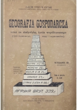 Geografja gospodarcza, 1929 r.