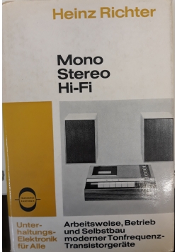 Mono Stereo Hi - Fi