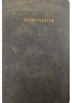 Promptuarium, 1928 r,