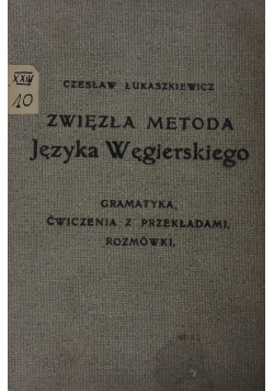 Zwięzła metoda języka Węgierskiego, ok 1910r.