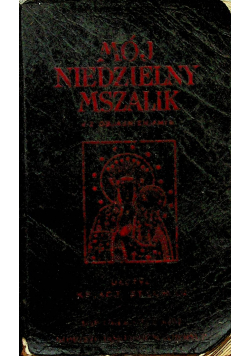 Mój Niedzielny Mszalik 1940 r.