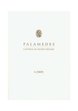 Palamedes A Journal of Ancient History 4/2009