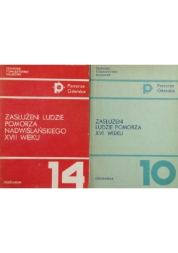 Zasłużeni ludzie Pomorza, tom I i II