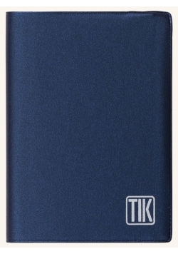 Kalendarz 2019 TIK kieszonkowy metalic niebieski
