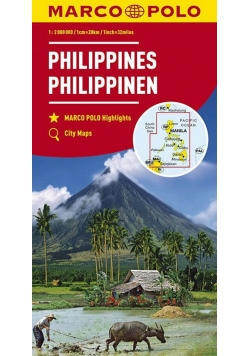 Filipiny - mapa zoom