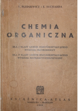 Chemia organiczna, 1946r.