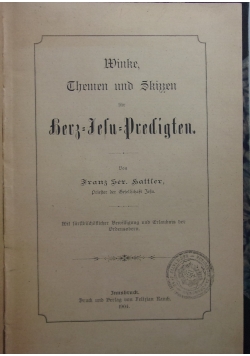 Berg = Lelu = Predigten, 1904r.