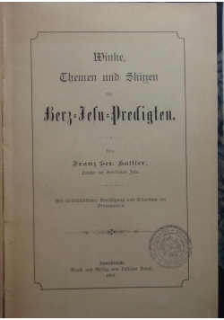Berg = Lelu = Predigten, 1904r.
