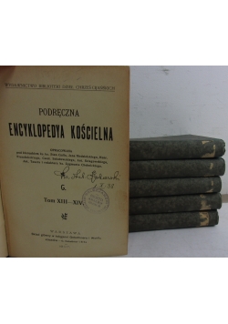 Encyklopedia kościelna, zestaw 6 książek