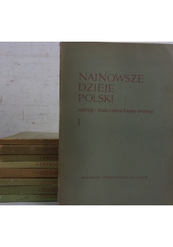 Najnowsze dzieje polski, zestaw  9 książek