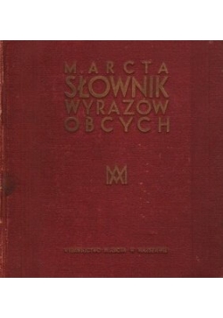 Słownik frazeologiczny, 1934 r.