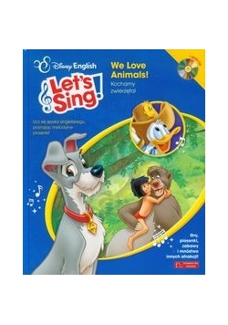 Disney English Let's Sing! We Love Animals! + CD