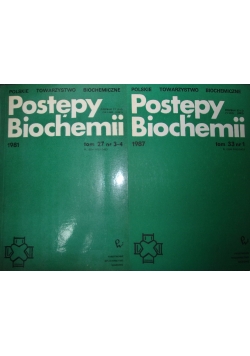 Postępy biochemii, tom 27, 33
