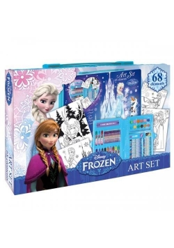 Zestaw artystyczny 68 elementów Frozen