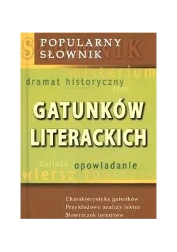Popularny słownik gatunków literackich