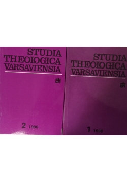 Studia Theologica Varsaviensia,Tom I,II