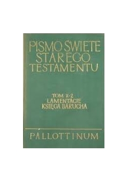 Pismo Święte Starego Testamentu. Tom X, część 2