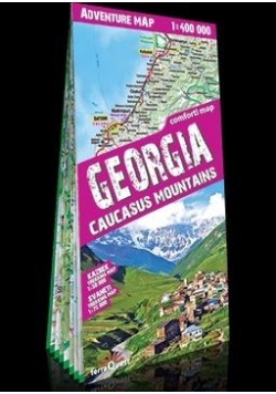 Adventure map Georgia, Caucasus Mountains1:400 000