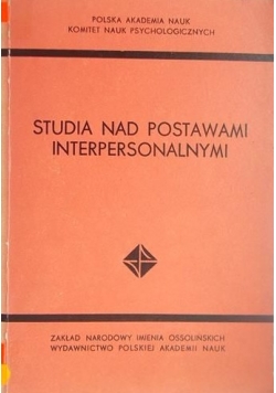 Studia nad podstawami interpersonalnymi