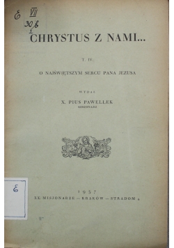 Chrystus z nami tom IV 1937 r.